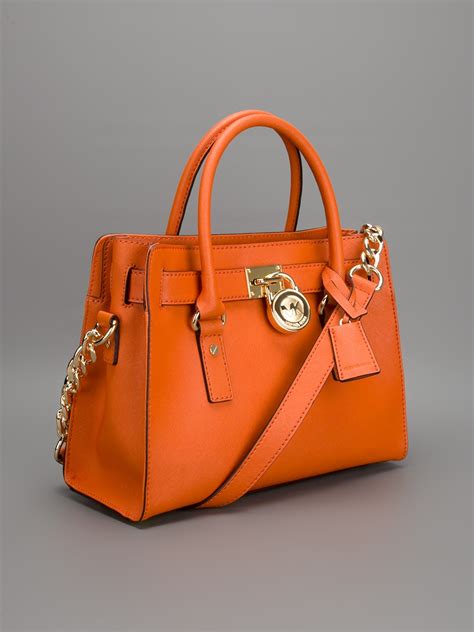 michael kors orange bag sale